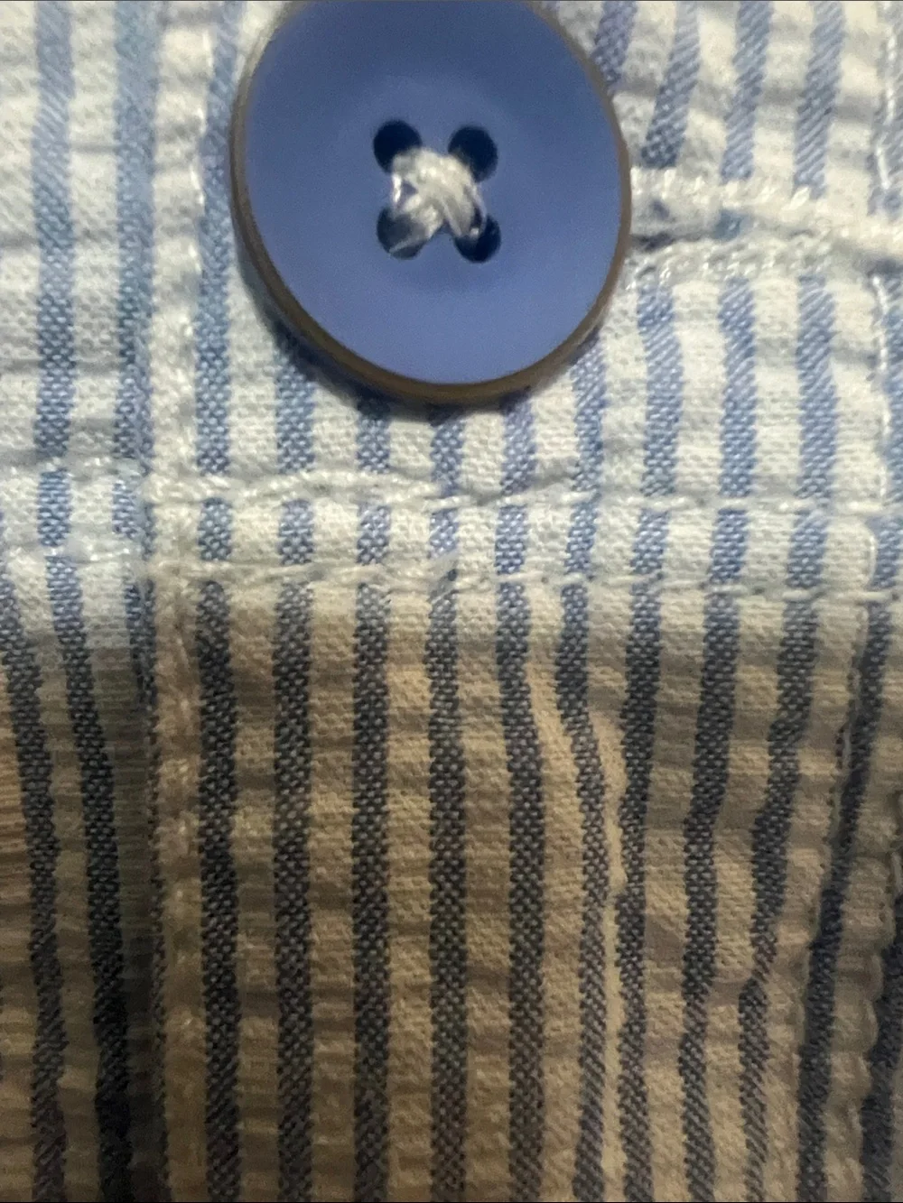 NWOT-Gymboree Blue and White Striped Shorts